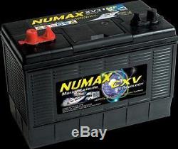 Numax Twin Post 12v 110ah Xv31mf Leisure Battery Motorhome/caravan/boats