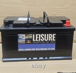 Non Spill 12v Massive 110 ah Sealed Marine / Leisure Battery. Campervan Boat