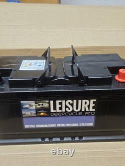 Non Spill 12v Massive 110 ah Sealed Marine / Leisure Battery. Campervan Boat