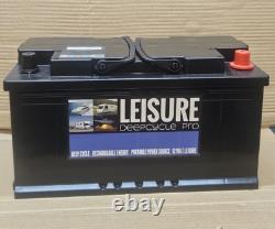 Non Spill 12v Massive 120 ah Sealed Marine / Leisure Battery LOW HEIGHT