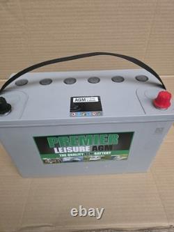 Non Spill AGM / GEL 12v Massive 130 ah Sealed Marine / Leisure Battery