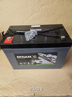 Non Spill AGM / GEL 12v Massive 130 ah Sealed Marine / Leisure Battery. LAGM130