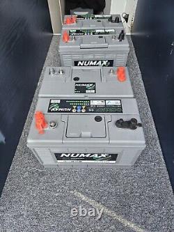 Numax AGM Leisure Battery DC31MF 12V 105Ah Campervan Caravan Boat Motorhome