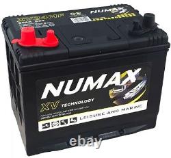 Numax CXV24MF Sealed Leisure Battery 12V 80Ah 780MCA 500 Cycles XV24MF