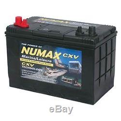 Numax CXV27MF 12v 100Ah Leisure Marine Battery Used for Motorhome and Caravans