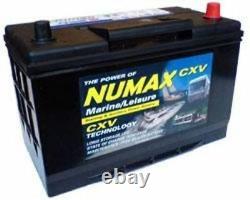 Numax CXV30HRMF Sealed Leisure Battery 12V 105Ah 1000MCA 500 Cycles XV30HRMF