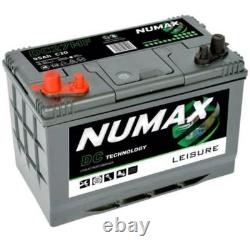 Numax DC31MF 12V 105Ah Leisure Caravan Boat Marine Battery