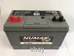 Numax Twin Post 12v 105 Deep Cycle Leisure Battery Marine