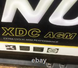 Numax XDC25MF AGM Leisure Battery 12V 95Ah Exc. Condition see detail re. Del