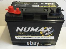 Numax XV24MF 12V 80AH CXV Sealed Leisure Battery for Leisure & Marine Range
