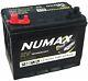 Numax Xv24mf 12v 80ah Sealed Heavy Duty Leisure Marine Battery Dual / Twin Post