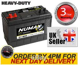 Numax XV31MF CXV31MF 110Ah High Capacity 12V Sealed Marine & Leisure Battery