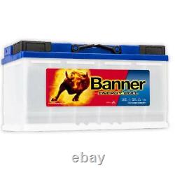 ONE PAIR 12v Banner 110ah Energy Bull Deep Cycle Leisure Battery (95751)