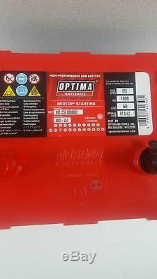 OPTIMA RedTop Starting / Leisure Multi-prupose battery 12V 50AH