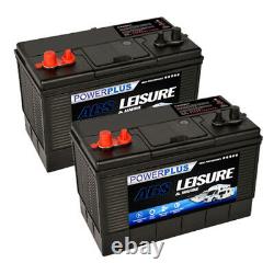 PAIR 2x LXD110 Leisure Batteries 12volt 110ah Motor Mover Battery