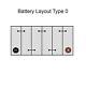 Platinum Agm Plus Leisure Starter Battery 12v 100ah Agmlb6110l B13 T1 Terminal