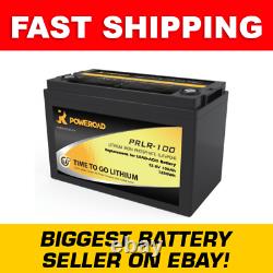 PRLR-100 Poweroad Lithium Leisure Battery 100Ah