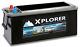 Pair Of 12v Xplorer Sealed Calcium 220 Ah Leisure Batteries