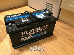 Platinum AGMLB6110L 12V Sealed 110ah Leisure Battery AGM Deep Cycle Class A