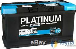 Platinum AGM Plus Leisure Battery 12V 100Ah AGMLB6110L