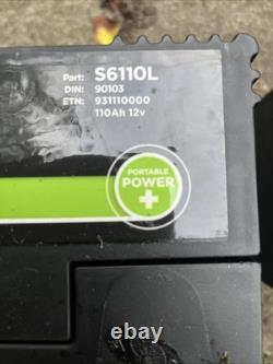 Platinum Plus Leisure Batteries 12V 110ah (both are fully charged and working)