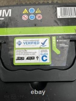 Platinum Plus Leisure Batteries 12V 110ah (both are fully charged and working)