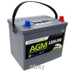 PowerPlus HFB-85 12v 85ah AGM Leisure Batteries Caravan Battery