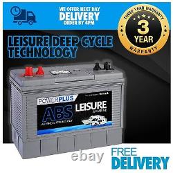 PowerPlus LXD120 12V 120ah Leisure Battery Best Caravan Battery