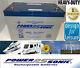 Powersonic 12v 100ah Deepcycle Agm/gel Battery Caravan Motor Home Motor Mover