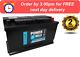 Powermax 110/lb-sealed 12v 100ah Leisure / Motorhome Battery 2 Years Warranty