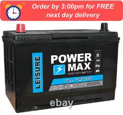 Powermax 110/LEISURE 12V Heavy Duty Leisure Battery 2 Years Warranty