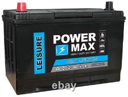 Powermax 110/LEISURE 12V Heavy Duty Leisure Battery 2 Years Warranty