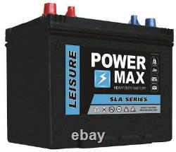 Powermax 110/SEALED 12V Heavy Duty Sealed Leisure Battery 2 Years Warranty