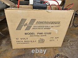 Powersonic Leisure Battery 12v 110a Amp Phr-12400 Acid Battery