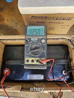 Powersonic Leisure Battery 12v 110a Amp Phr-12400 Acid Battery