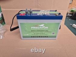 Predator Non Spill AGM / GEL 12v Massive 110ah Sealed Marine Leisure Battery