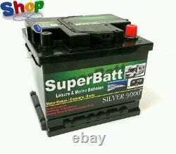 Prestige Deep Cycle Leisure Battery 12V 50AH LM50 Battery Caravan Cam