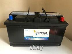 Probat Battery Heavy Duty Low Height (12v 125 Ah Amp) X2