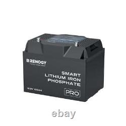 RENOGY 12V 100AH PRO Deep Cycle Lithium Leisure Battery With Bluetooth & Heating