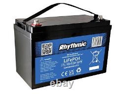 RHYTHMIC LEISURE BATTERY 12V 100AH LITHIUM IRON PHOSPHATE LiFePO4