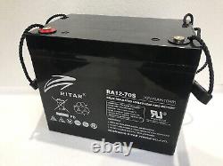 RITAR 12V 70AH MOBILITY, GOLF & LEISURE BATTERY replaces 75ah, 80ah, 90ah