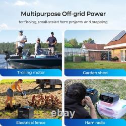 Renogy 50Ah 12V LiFePO4 Lithium Leisure Battery BMS IP65 for Off-grid Use