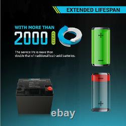 Renogy 50/100/170/200Ah 12V Solar Lithium Battery Rechageable Deep Cycle Leisure