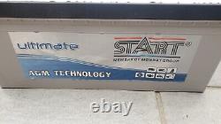 START AGM 12v 170 AH AGM 1050A Deep Cycle Leisure Battery Off Grid Living