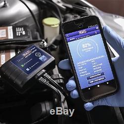 Sealey Bluetooth Automotive Battery Tester Motorcycle Marine Leisure Batteries