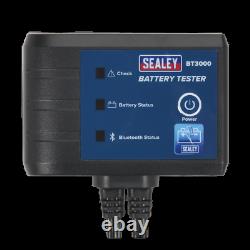 Sealey Tools BT3000 Bluetooth Battery Tester Start Stop Marine Leisure IIP65