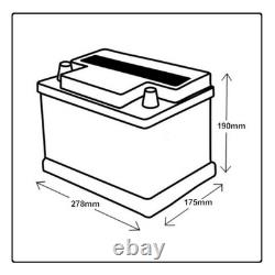 Small Leisure Battery Marine or Campervan 75ah Deep Cycle Dual Purpose DC9.21