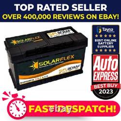 SolarFlex SFL110 Leisure Battery for Camping 12 volt 110 Ah C100 4 yr warr