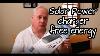 Solar Powered Car Battery Charger Maintainer Unboxing