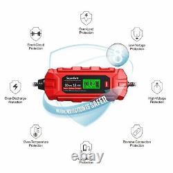 SuperBatt 12V 10A Smart Leisure Battery Charger & maintainer charges 4Ah 200Ah